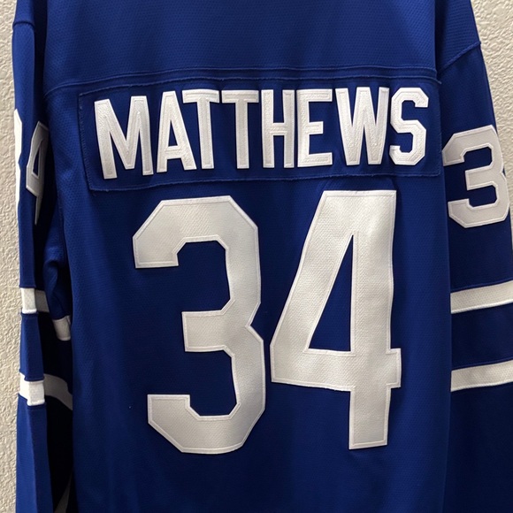 Fanatics Blue and White Toronto Maple Leafs Jersey - Picture 4 of 5